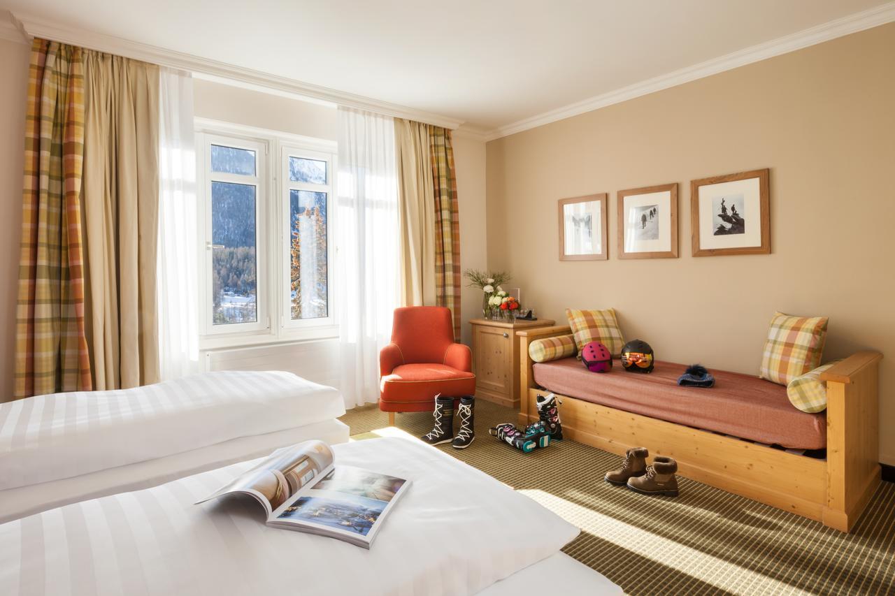 Schloss Hotel & Spa Pontresina Exterior foto